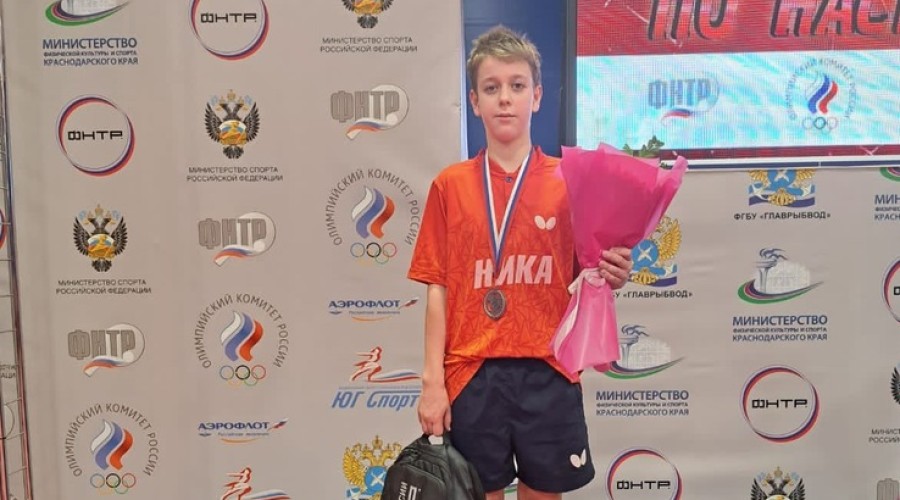 Сиверский теннисист стал вторым на всероссийском турнире.