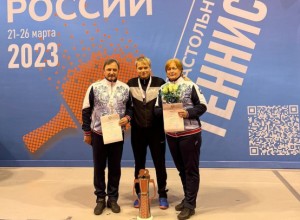 Максим Гребнев завоевал серебро на чемпионате России по настольному теннису